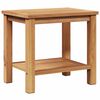 vidaXL Couchtisch Braun 50 x 35 x 45 cm Teak-Massivholz