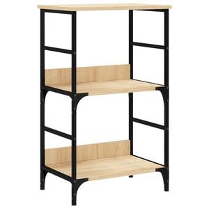 vidaXL B&uuml;cherregal Sonoma-Eiche 50x33x82 cm Holzwerkstoff