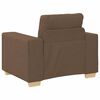 vidaXL Sofa-Sessel Braun 60 cm Stoff
