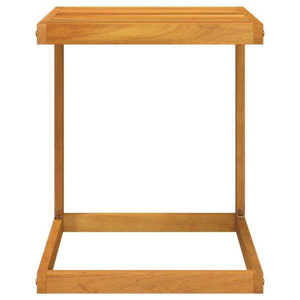 vidaXL C-Tisch 42x40x50 cm Massivholz Akazie