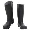 vidaXL Gummistiefel Schwarz Größe 39 PVC