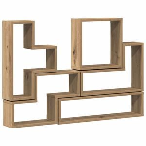 vidaXL Wandregal Wandhalterung Artisan-Eiche 96 x 12 x 64 cm