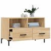 vidaXL TV-Schrank Sonoma-Eiche 80x36x50 cm Holzwerkstoff
