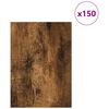 vidaXL Dekoplatten 150 pcs Räuchereiche 15 x 21 x 0.3 cm Holzwerkstoff