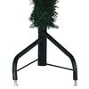 vidaXL K&uuml;nstlicher Eck-Weihnachtsbaum Gr&uuml;n 210 cm PVC