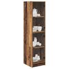 vidaXL Highboard Altholz 35 x 37 x 142 cm Holzwerkstoff