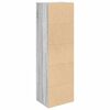 vidaXL Bücherregal Grau Sonoma 31x24x102 cm Holzwerkstoff