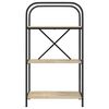 vidaXL B&uuml;cherregal Sonoma-Eiche 60 x 30 x 109 cm Holzwerkstoff