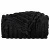 vidaXL Wohndecken 6 pcs Schwarz 200 x 150 cm Fleece