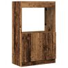 vidaXL Highboard Altholz-Optik 63x33x100 cm Holzwerkstoff