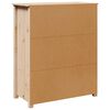 vidaXL Highboard 83x41,5x100 cm Massivholz Kiefer