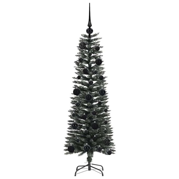 vidaXL Künstlicher Weihnachtsbaum mit 150 LEDs mit Ständer Grün 120 cm