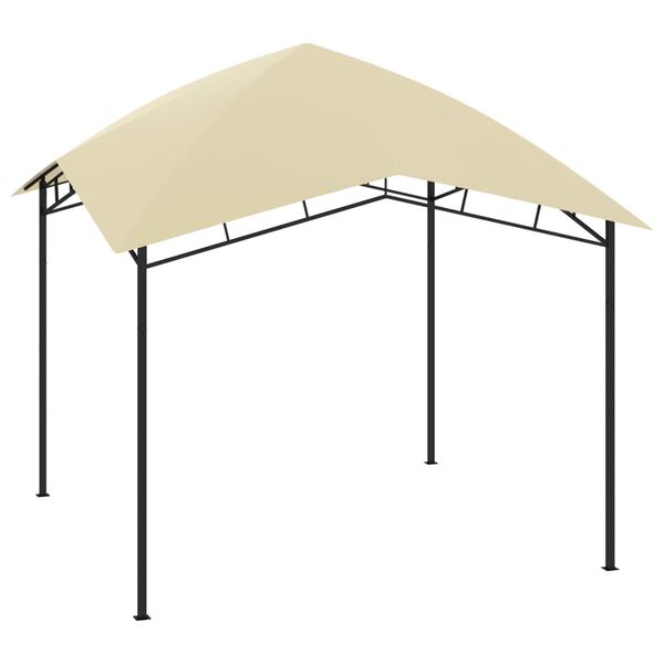 vidaXL Gartenpavillon 3x3x2,9 m Cremewei&szlig; 180 g/m&sup2;