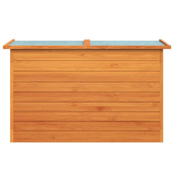 vidaXL Garten-Aufbewahrungsbox 126x72x72 cm Holz