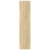 vidaXL Highboard Sonoma-Eiche 80x42,5x185 cm Holzwerkstoff