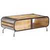 vidaXL Couchtisch 100 x 50 x 35 cm Mango-Massivholz