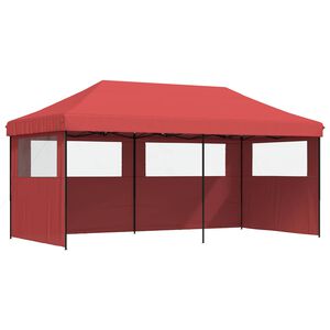 vidaXL Party-Zelt Bordeauxrot 292 x 580 x 315 cm Oxford-Stoff