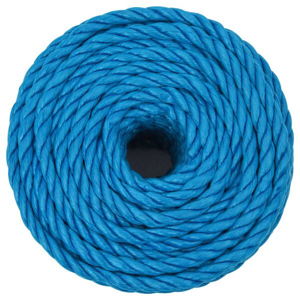 vidaXL Arbeitsseil Blau 16 mm 25 m Polypropylen