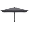 vidaXL Gartenparasol Anthrazit und Schwarz 248,5 x 247,5 x 160 cm