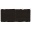 vidaXL Tischplatte 140x60x(2-6) cm Massivholz Behandelt Baumkante