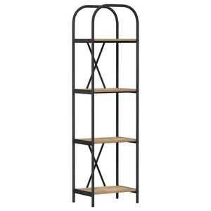 vidaXL B&uuml;cherregal Artisan-Eiche 40 x 30 x 146 cm Holzwerkstoff