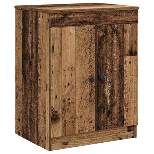 vidaXL Badezimmerschrank Altholz 54 x 41 x 70 cm Holzwerkstoff