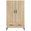 vidaXL Highboard Sonoma-Eiche 70x31x115 cm Holzwerkstoff