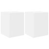 vidaXL TV-Wandschrank 2 pcs Wei&szlig; 30 x 31 x 40 cm Holzwerkstoff