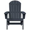 vidaXL Adirondack-Stuhl Marineblau 74 x 82 x 92 cm HDPE
