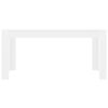 vidaXL Esstisch Wei&szlig; 160x80x76 cm Holzwerkstoff