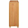 vidaXL Schrank mit Regal mit T&uuml;r Braun 80 x 35 x 95 cm Holzwerkstoff