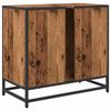 vidaXL Waschbeckenschrank Altholz 65 x 33 x 60 cm Holzwerkstoff