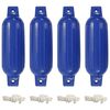 vidaXL | Bootsbumper | Blau 41 x 11,5 cm PVC