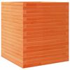 vidaXL Pflanzk&uuml;bel Wachsbraun 60x60x68,5 cm Massivholz Kiefer
