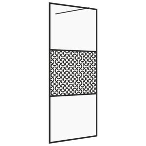vidaXL Duschwand f&uuml;r Begehbare Dusche mit Klarem ESG Glas 80x195 cm