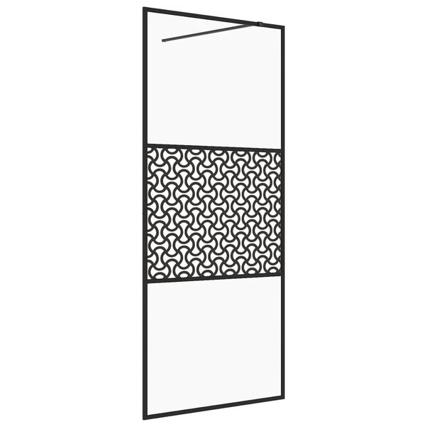 vidaXL Duschwand f&uuml;r Begehbare Dusche mit Klarem ESG Glas 80x195 cm