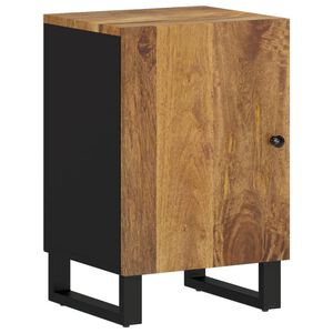 vidaXL Badschrank 38x33x58 cm Massivholz Mango