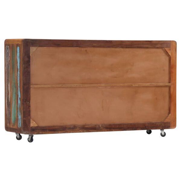 vidaXL Sideboard 150x43x86 cm Altholz Massiv