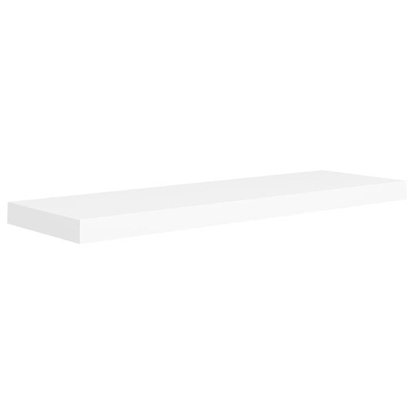 vidaXL Schweberegale 4 Stk. Weiß 80x23,5x3,8 cm MDF
