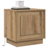 vidaXL Nachttisch Artisan-Eiche 44 x 34,5 x 45 cm Holzwerkstoff