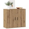 vidaXL Sideboard Artisan-Eiche 80x33x70 cm Holzwerkstoff