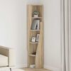 vidaXL Eckschrank Sonoma-Eiche 27,5x27x140cm Holzwerkstoff