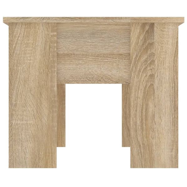 vidaXL Couchtisch Sonoma-Eiche 79x49x41 cm Holzwerkstoff