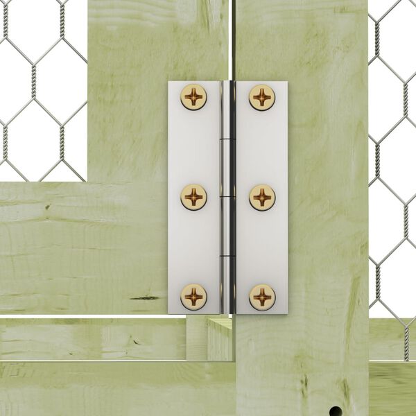 vidaXL H&uuml;hnerk&auml;fig 1,5x6x1,5 m Impr&auml;gniertes Kiefernholz