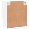 vidaXL Wandschrank Weiß 60x31x70 cm Holzwerkstoff
