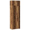 vidaXL Badschrank Altholz 70 x 42,5 x 225 cm Holzwerkstoff
