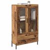 vidaXL Highboard Corona Altholz 69,5 x 31 x 115 cm Holzwerkstoff