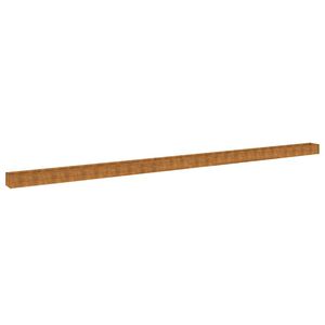 vidaXL Hochbeet 1152x50x36 cm Cortenstahl