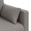 vidaXL Sofa Taupe Gesamtabmessungen: 158 x 78 x 80 cm (B x T x H) Samt