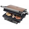 Bestron Panini Grill ASW113CO 1000 W Schwarz und Kupfern